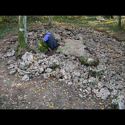 Restauration du dolmen de Rochefort-sur-la-Côte